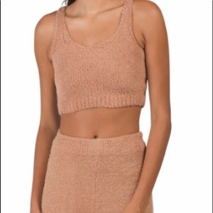 🆕 NWT Morrisday The Label • Kimmy Tan Crop Top • Size Small